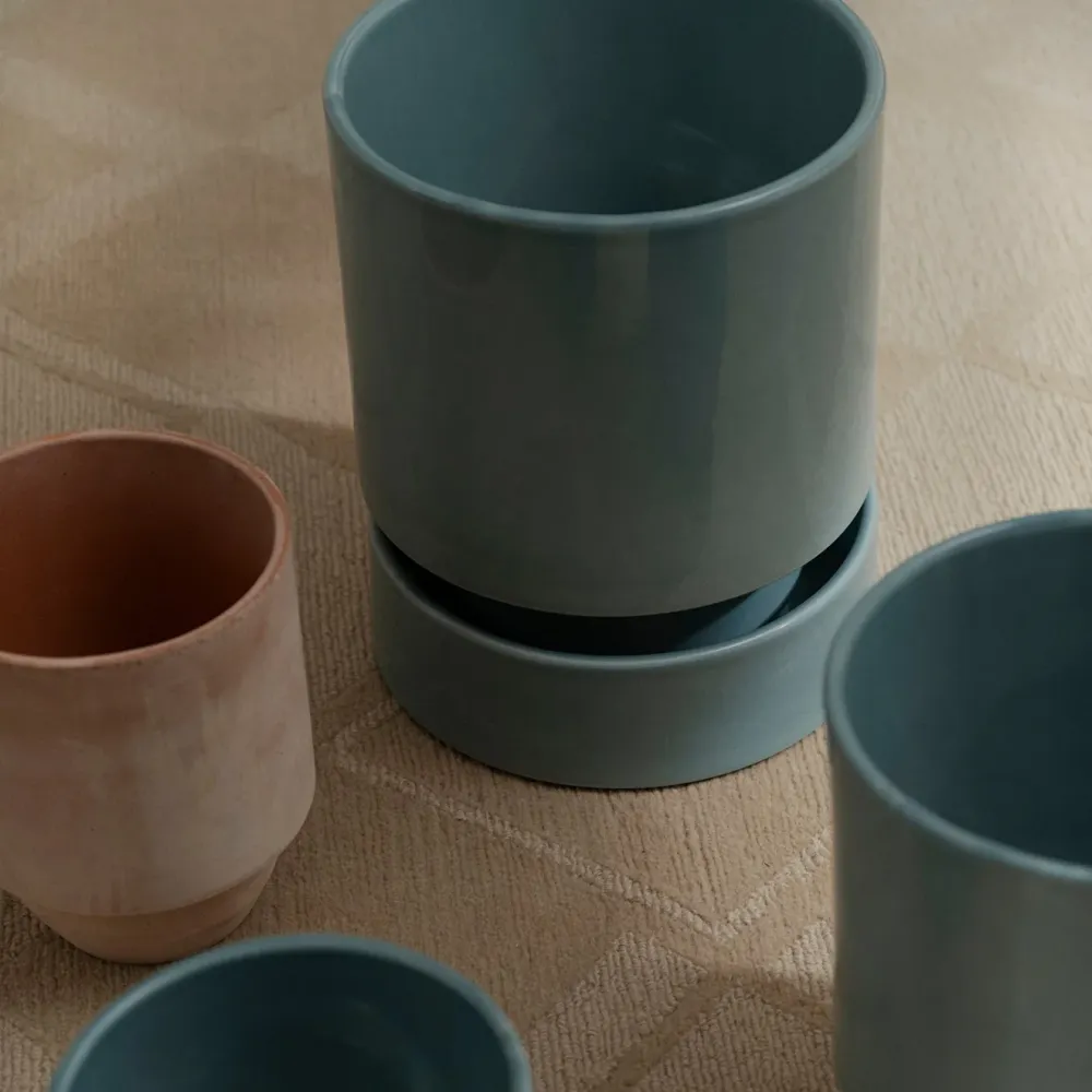 Hoff Potte Misty Blue/Misty Blue 14x17