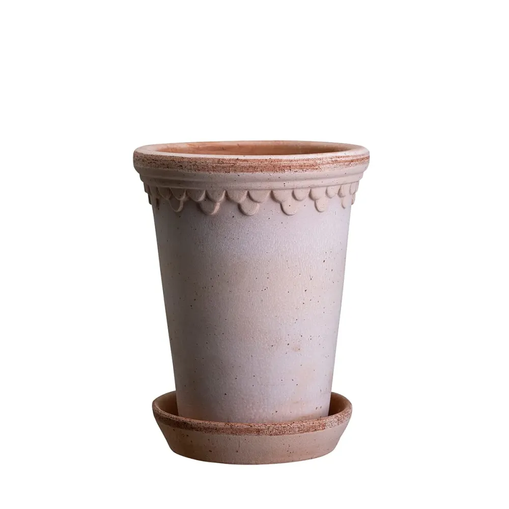 Københavner Krukke Rose HØY 14x19 cm