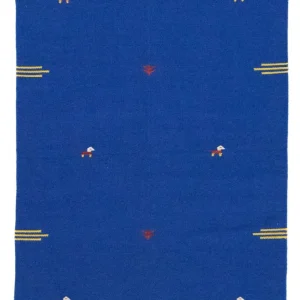 Kelim teppe - Trendy - 180 x 120 cm - blå