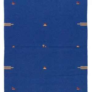 Kelim teppe - Trendy - 180 x 120 cm - blå