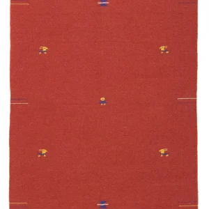Kelim teppe - Trendy - 180 x 120 cm - rød