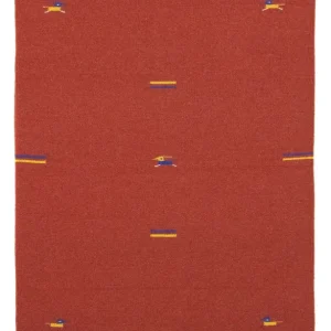 Kelim teppe - Trendy - 180 x 120 cm - rød
