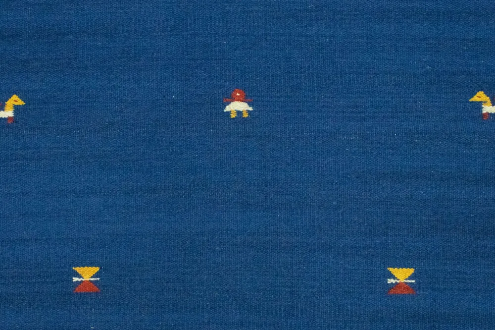 Kelim teppe - Trendy - 180 x 120 cm - blå