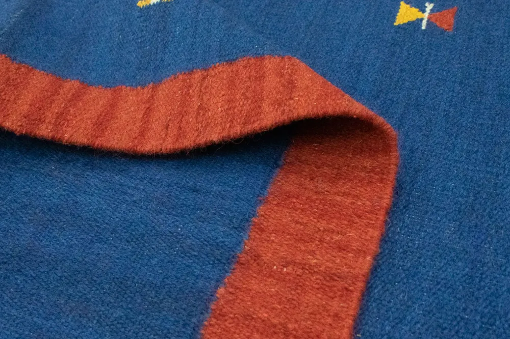 Kelim teppe - Trendy - 180 x 120 cm - blå
