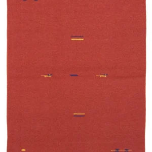Kelim teppe - Trendy - 180 x 120 cm - rød