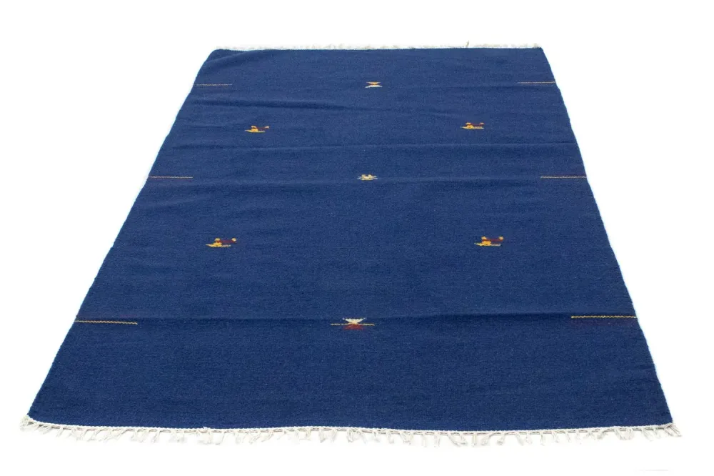 Kelim teppe - Trendy - 180 x 120 cm - blå