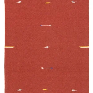 Kelim teppe - Trendy - 180 x 120 cm - rød