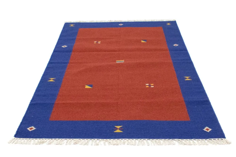 Kelim teppe - Trendy - 180 x 120 cm - rød