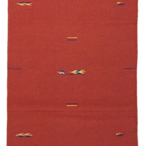 Kelim teppe - Trendy - 180 x 120 cm - rød