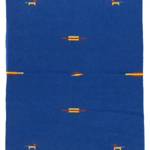 Kelim teppe - Trendy - 180 x 120 cm - blå