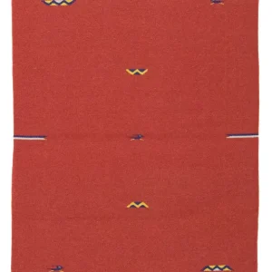 Kelim teppe - Trendy - 180 x 120 cm - rød