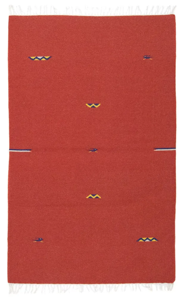 Kelim teppe - Trendy - 180 x 120 cm - rød
