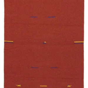 Kelim teppe - Trendy - 180 x 120 cm - rød
