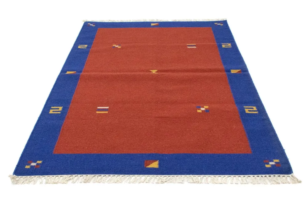 Kelim teppe - Trendy - 180 x 120 cm - rød