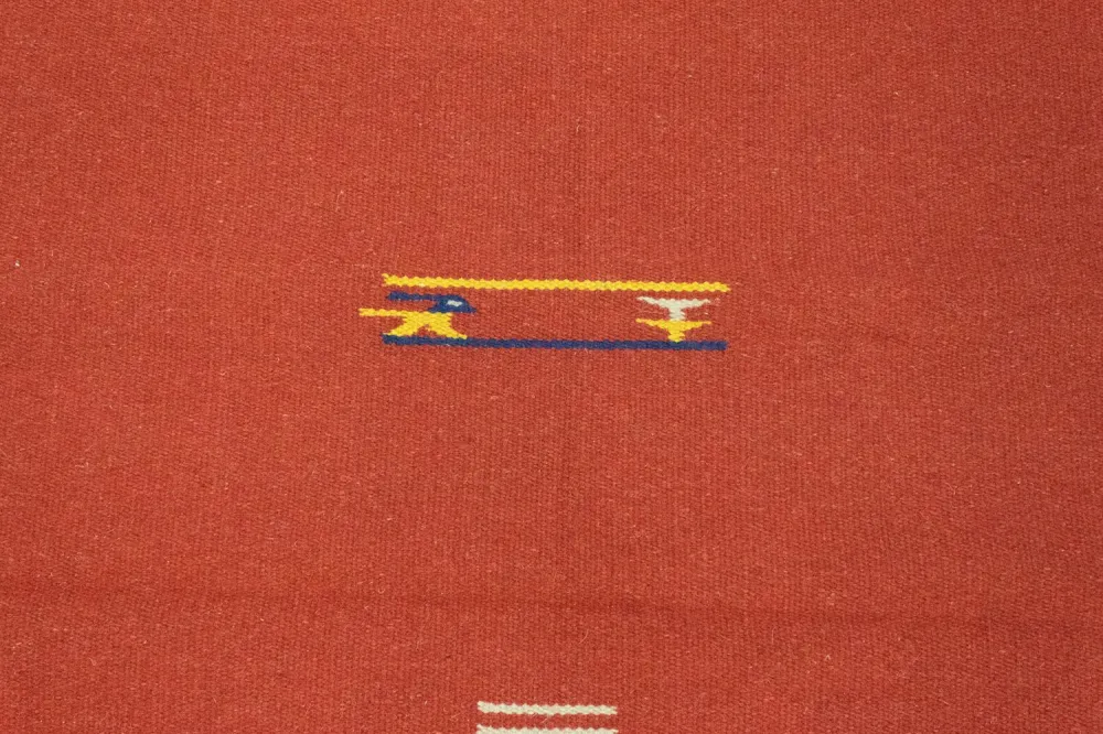 Kelim teppe - Trendy - 180 x 120 cm - rød