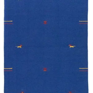 Kelim teppe - Trendy - 180 x 120 cm - blå