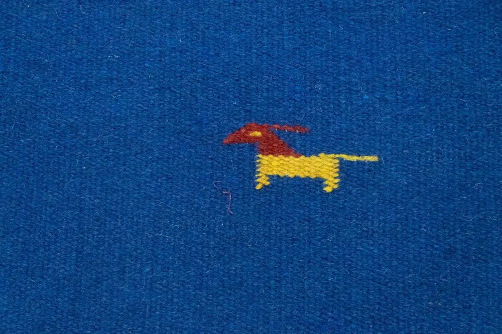 Kelim teppe - Trendy - 180 x 120 cm - blå