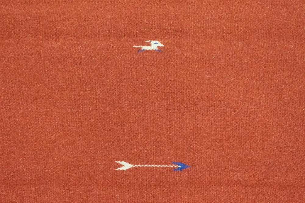 Kelim teppe - Trendy - 180 x 120 cm - rød