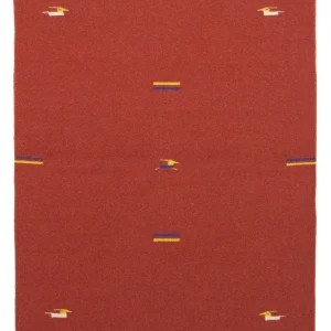 Kelim teppe - Trendy - 180 x 120 cm - rød