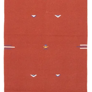 Kelim teppe - Trendy - 180 x 120 cm - rød