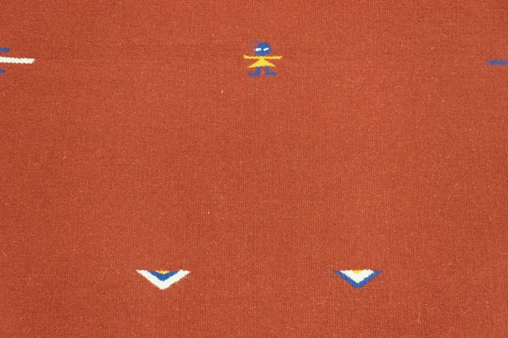 Kelim teppe - Trendy - 180 x 120 cm - rød