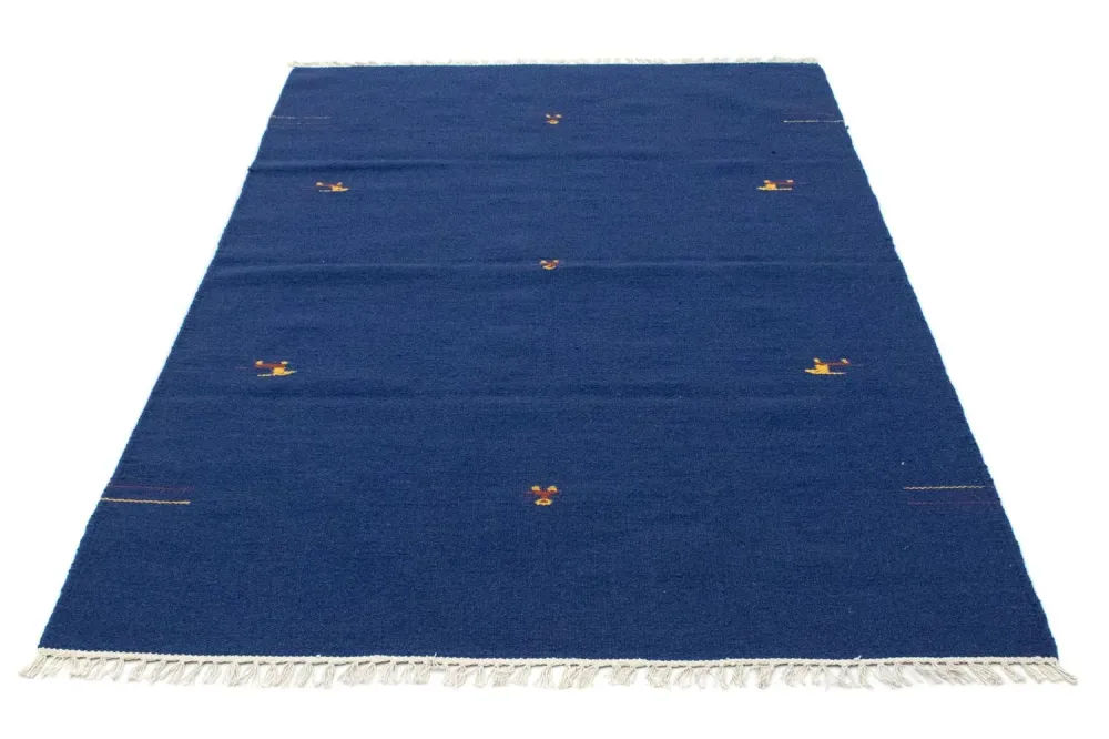 Kelim teppe - Trendy - 180 x 120 cm - blå