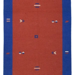 Kelim teppe - Trendy - 180 x 120 cm - rød
