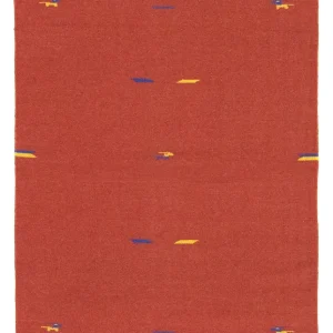 Kelim teppe - Trendy - 180 x 120 cm - rød