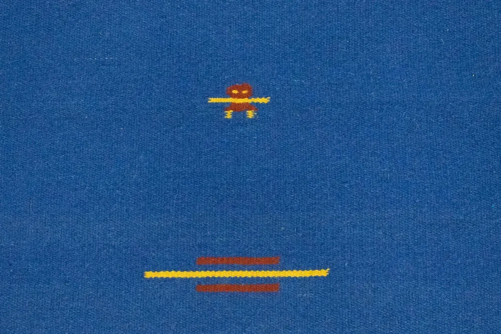 Kelim teppe - Trendy - 180 x 120 cm - blå