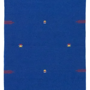 Kelim teppe - Trendy - 180 x 120 cm - blå