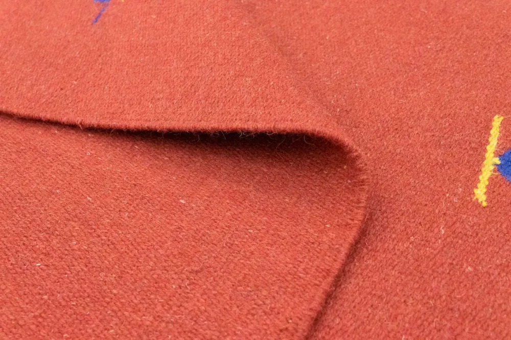 Kelim teppe - Trendy - 180 x 120 cm - rød