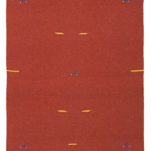 Kelim teppe - Trendy - 180 x 120 cm - rød
