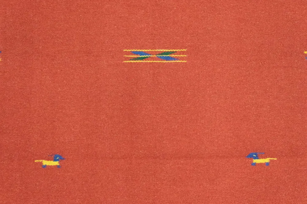 Kelim teppe - Trendy - 180 x 120 cm - rød