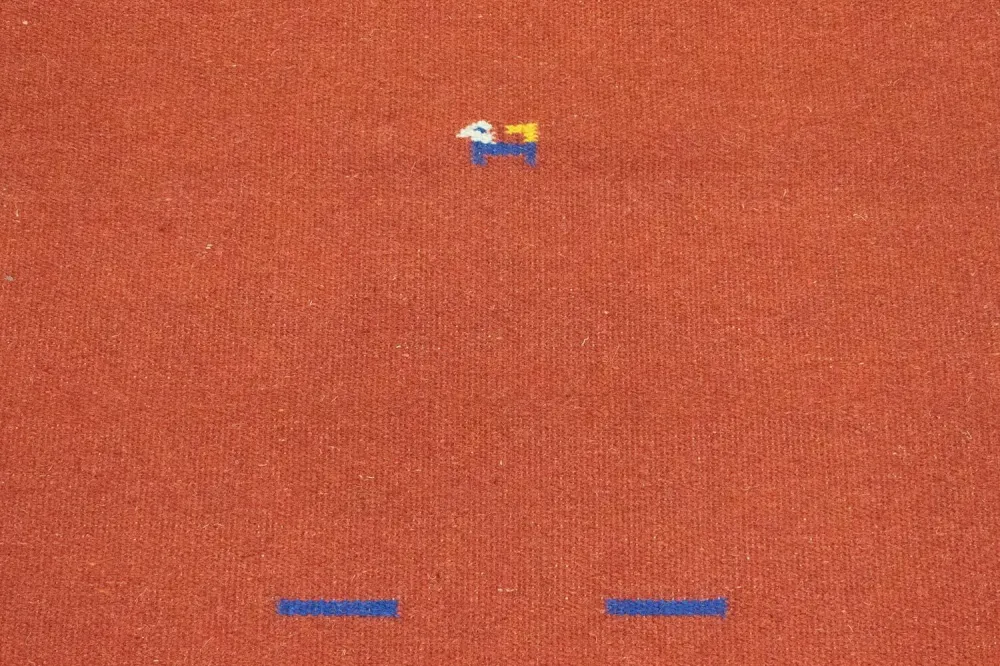 Kelim teppe - Trendy - 180 x 120 cm - rød