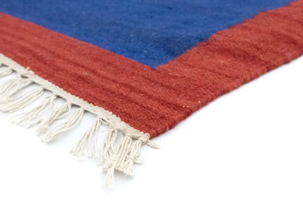 Kelim teppe - Trendy - 180 x 120 cm - blå