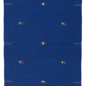 Kelim teppe - Trendy - 180 x 120 cm - blå