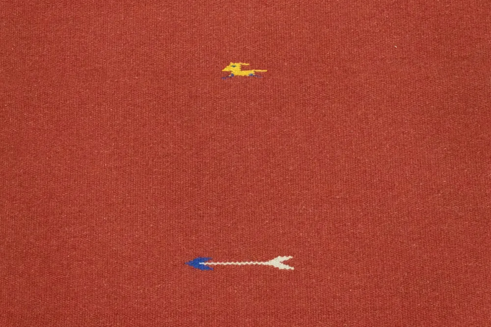 Kelim teppe - Trendy - 180 x 120 cm - rød