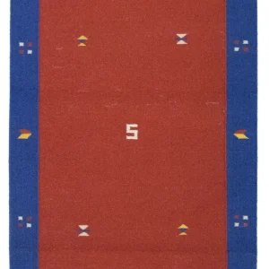 Kelim teppe - Trendy - 180 x 120 cm - rød