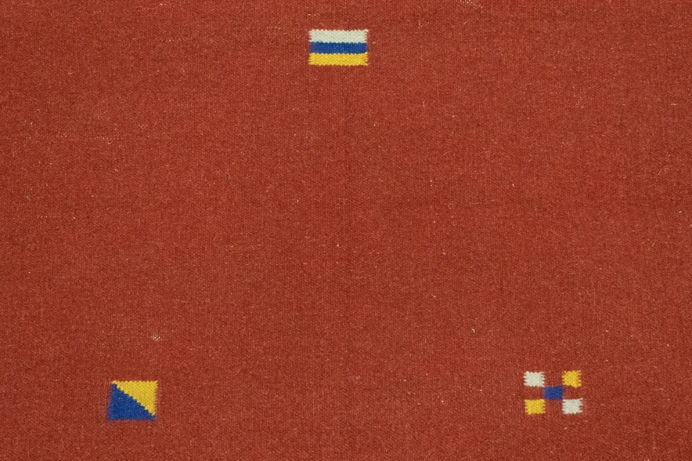 Kelim teppe - Trendy - 180 x 120 cm - rød