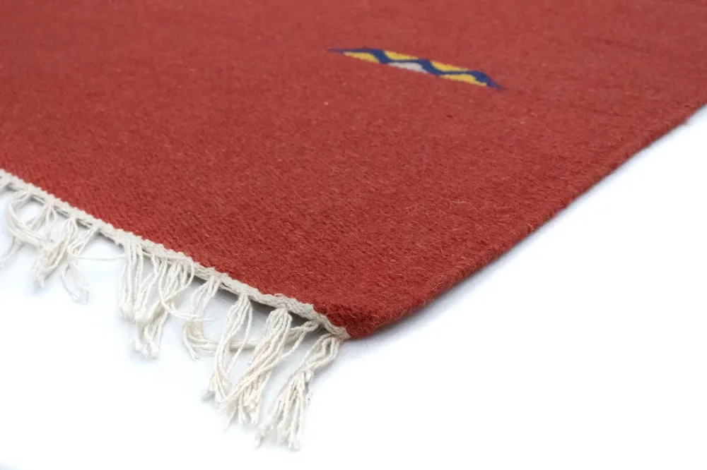 Kelim teppe - Trendy - 180 x 120 cm - rød