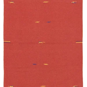 Kelim teppe - Trendy - 180 x 120 cm - rød