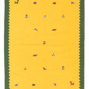 Kelim teppe - Trendy - 180 x 120 cm - flerfarget