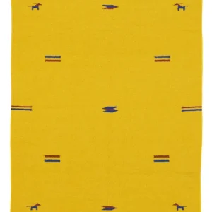 Kelim teppe - Trendy - 180 x 120 cm - gul