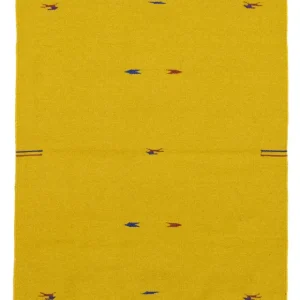 Kelim teppe - Trendy - 180 x 120 cm - gul