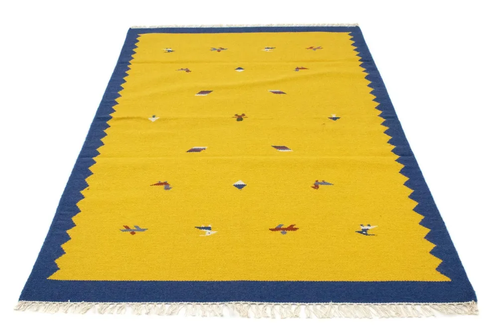 Kelim teppe - Trendy - 180 x 120 cm - gul