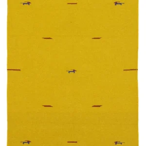 Kelim teppe - Trendy - 180 x 120 cm - gul
