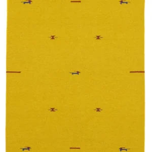 Kelim teppe - Trendy - 180 x 120 cm - gul