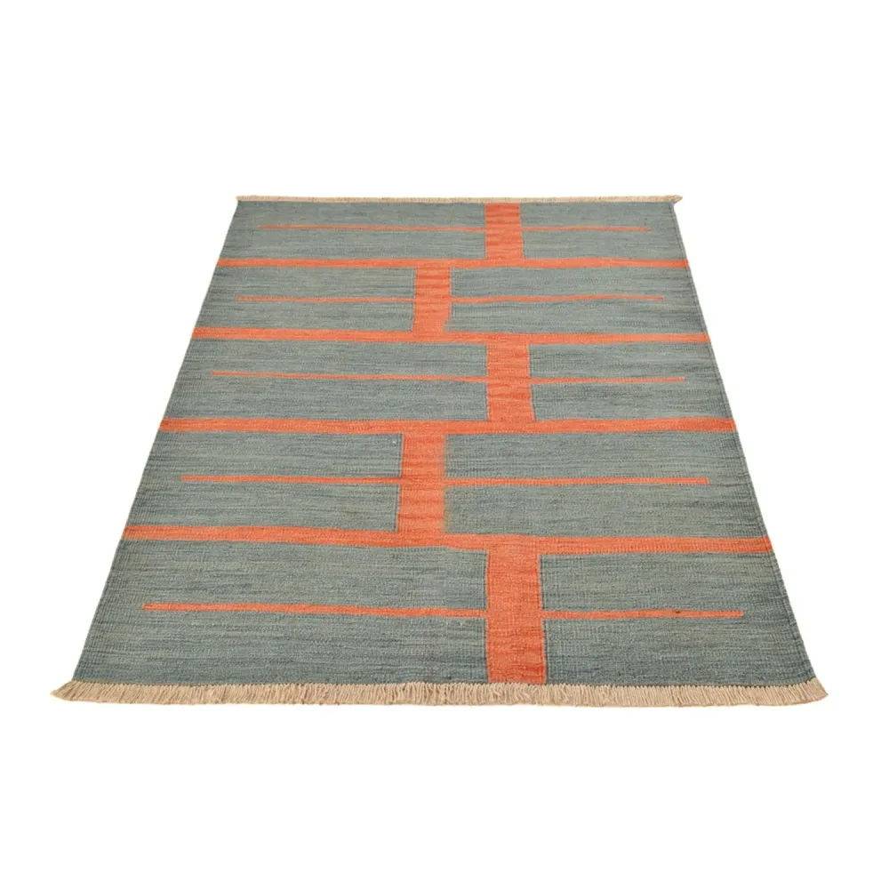 Kelim teppe - Trendy - 185 x 123 cm - flerfarget