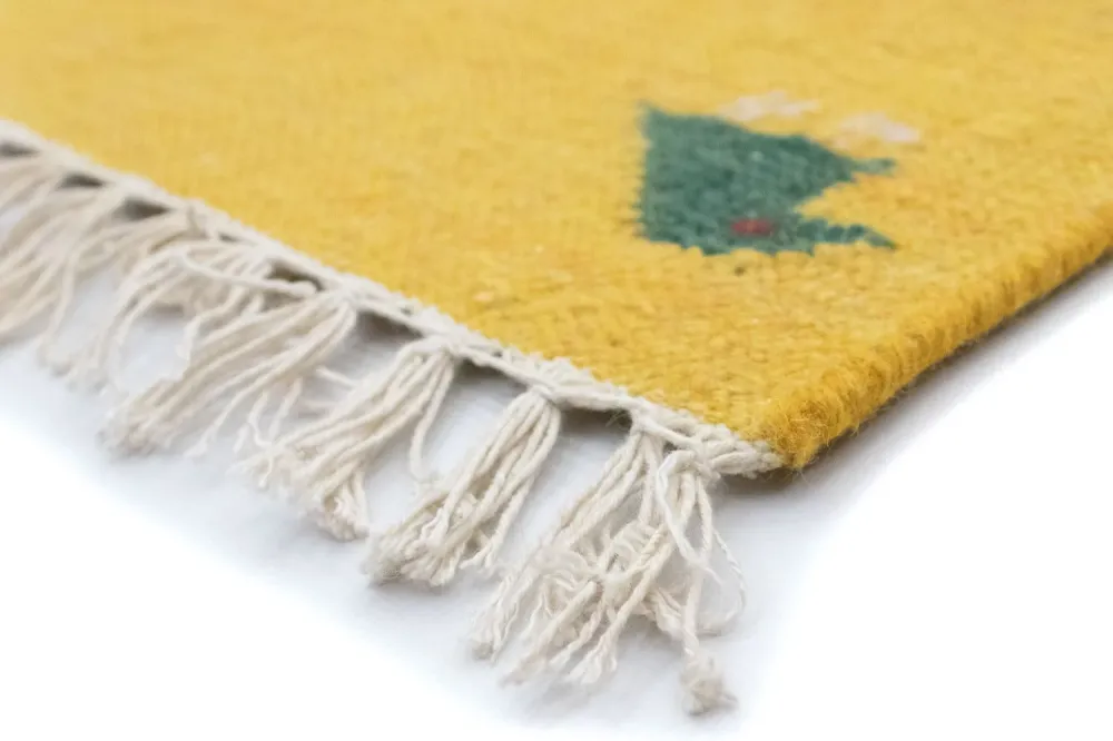 Kelim teppe - Trendy - 200 x 140 cm - rød
