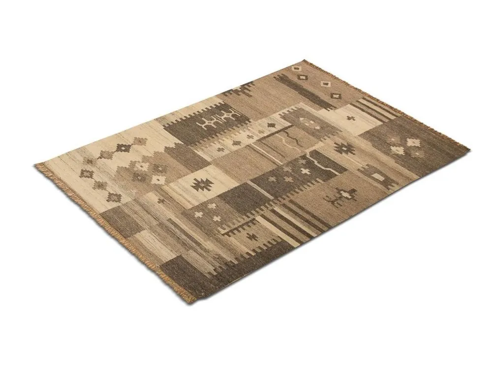 Kelim teppe - Trendy - 200 x 140 cm - flerfarget